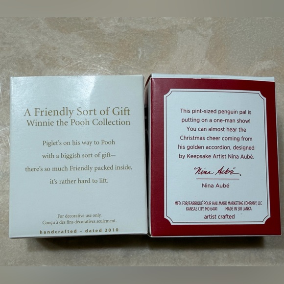 Set of 2 Miniature Hallmark Keepsake Ornaments - Picture 2 of 7